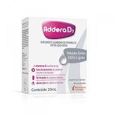 Vitamina D Addera D3  132UI - 20 mL - Solução