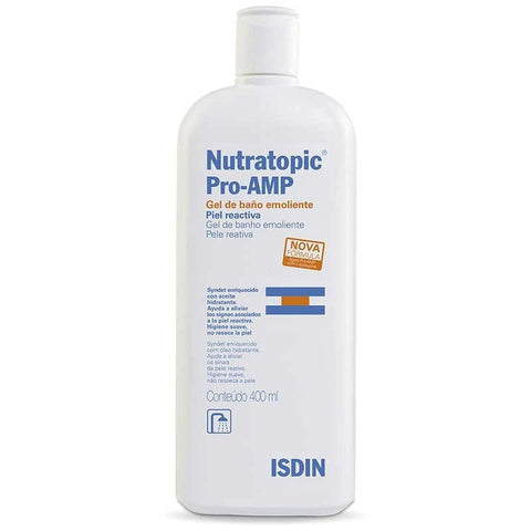 Gel de Banho Hidratante Nutratopic Pro-Amp 400Ml