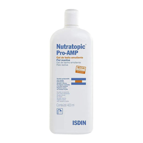 Gel de Banho Hidratante Nutratopic Pro-Amp 400Ml