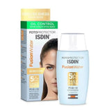 Kit ISDIN Protetor Solar Fusion Water 50mL+ Espuma de Limpeza 80ml