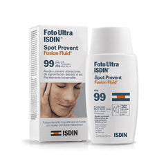 Protetor Solar Facial ISDIN Foto Ultra Spot Prevent Fusion Fluid  FPS 99 - 50 mL