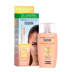 Protetor Solar Facial ISDIN Fusion Water Color  FPS 50 - 50 mL