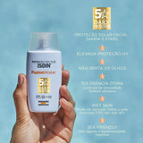 Protetor Solar Facial ISDIN Fusion Water  FPS 60 - 30 mL