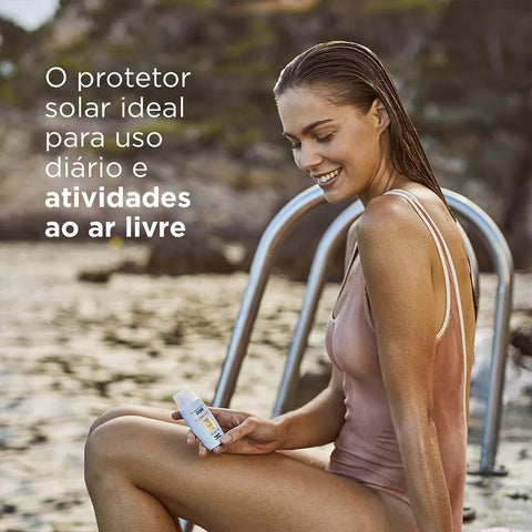Protetor Solar Facial ISDIN Fusion Water  FPS 60 - 30 mL