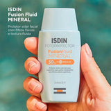 Protetor Solar ISDIN Fusion Fluid Mineral  FPS 50 - 50 mL