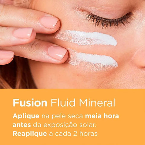 Protetor Solar ISDIN Fusion Fluid Mineral  FPS 50 - 50 mL