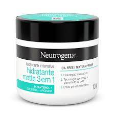 Creme Neutrogena Face Care Hidratante Matte 3 Em 1 100G