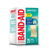 Curativo Band-Aid Skin Flex  Cor Bege - 25 Unidades