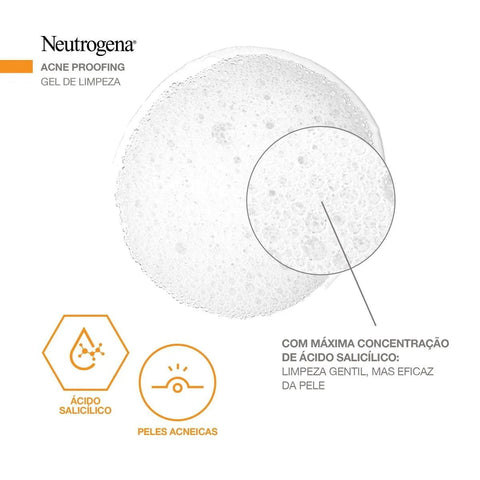 Gel de Limpeza Neutrogena Acne Proofing 200Ml