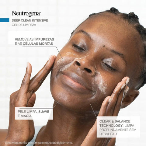 Gel de Limpeza Neutrogena Deep Clean Limpeza Profunda 150G