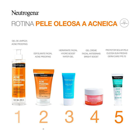Gel Esfoliante Facial Neutrogena Acne Proofing 100G