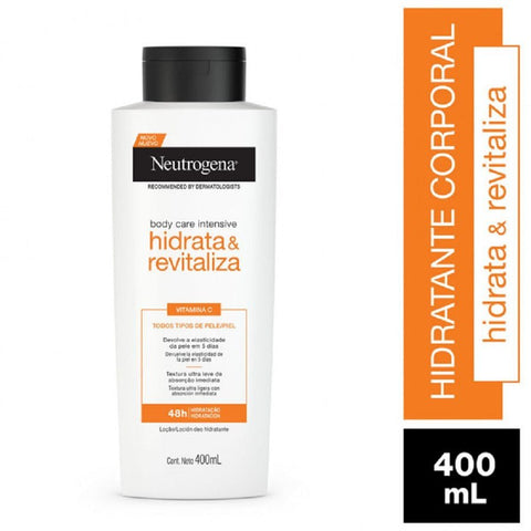 Loção Hidratante Corporal Neutrogena Body Care Intensive Hidrata & Revitaliza 400 Ml