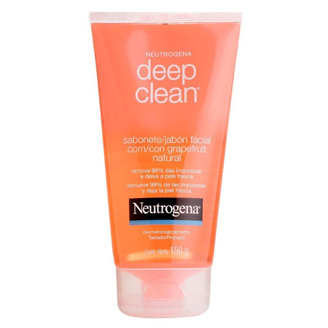 Sabonete Líquido Facial Neutrogena Deep Clean Grapefruit 150G
