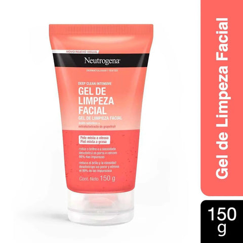Sabonete Líquido Facial Neutrogena Deep Clean Grapefruit 150G