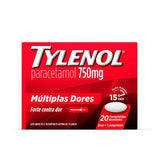Tylenol  750mg - 20 Unidades - Comprimido (A1)