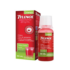 Tylenol Criança  32mg/mL - 60 mL - Solução - Sabor Frutas