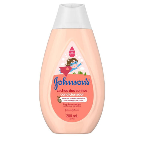 Condicionador Johnson's Baby  Cachos dos Sonhos - 200 mL