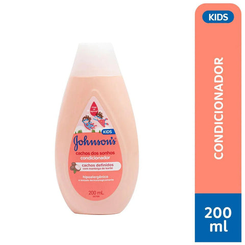 Condicionador Johnson's Baby  Cachos dos Sonhos - 200 mL