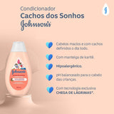 Condicionador Johnson's Baby  Cachos dos Sonhos - 200 mL