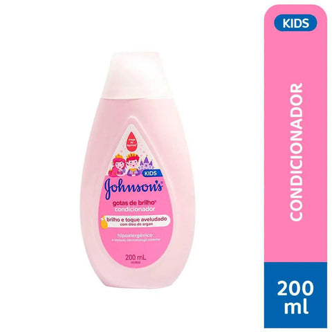 Condicionador Johnson's Baby  Gotas de Brilho - 200 mL