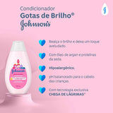 Condicionador Johnson's Baby  Gotas de Brilho - 200 mL