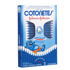 Cotonetes  Caixa - 75 Unidades