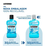 Enxaguante Bucal Listerine Tartar Control  Zero Álcool - Linha Cool Mint - 250 mL