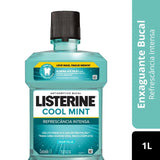Enxaguante Bucal Listerine  Tradicional - Linha Cool Mint - 1 L