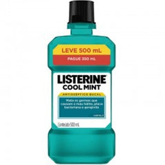 Enxaguante Bucal Listerine  Tradicional - Linha Cool Mint - 500 mL