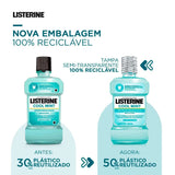 Enxaguante Bucal Listerine  Zero Álcool - Linha Cool Mint - 250 mL