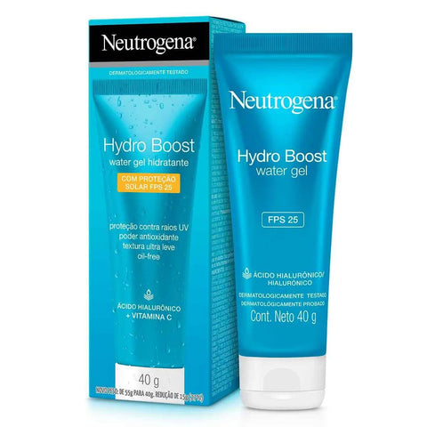 Hidratante Facial Neutrogena Hydro Boost Water Gel  FPS 25 - 40 g