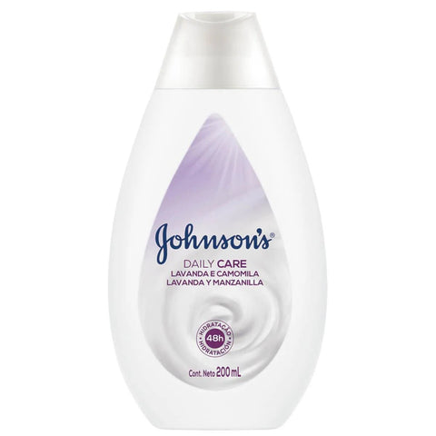 Loção Hidratante Corporal Johnson's  Daily Care - Aroma Lavanda e Camomila - 200 mL