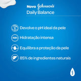 Loção Hidratante Corporal Johnson's  Natural - 200 mL - Daily Balance
