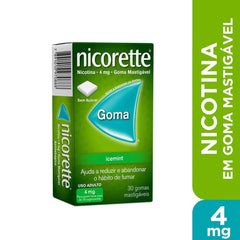 Nicorette  2mg - 30 Unidades - Goma (A1)