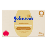 Sabonete em Barra Johnson's Baby  80 g - Óleo de Amendoas