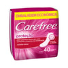 Johnson & Johnson Protetor Diário Carefree Original Com Perfume, 40 Unidades