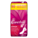 Protetor Diário Carefree Original Com Perfume, Leve 80 Pague 60