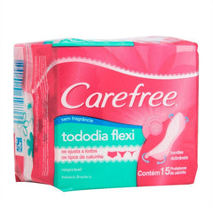 Protetor Diário Carefree Tododia Flexi 15 Unidades