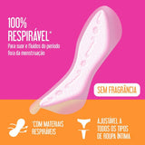 Protetor Diário Carefree Tododia Flexi 15 Unidades