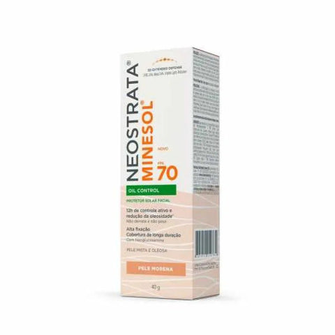 Protetor Solar Facial Neostrata Minesol Oil Control  Pele Morena - FPS 70 - 40 g (A1)
