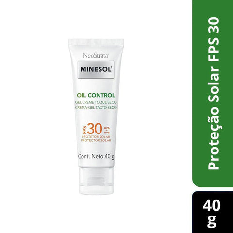 Protetor Solar Facial Neostrata Minesol Oil Control  Sem Cor - FPS 30 - 40 g
