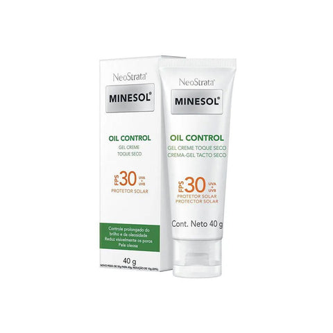 Protetor Solar Facial Neostrata Minesol Oil Control  Sem Cor - FPS 30 - 40 g