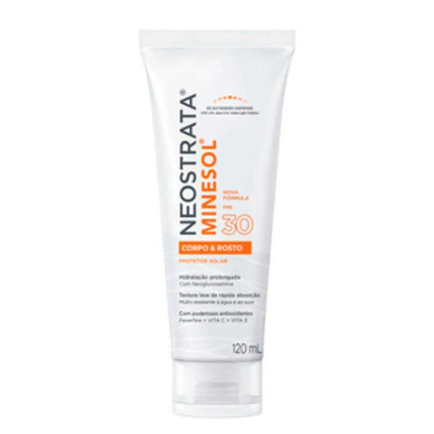 Protetor Solar Neostrata Minesol Corpo & Rosto  FPS 30 - 120 mL