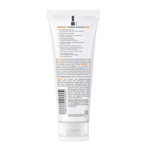Protetor Solar Neostrata Minesol Corpo & Rosto  FPS 30 - 200 mL