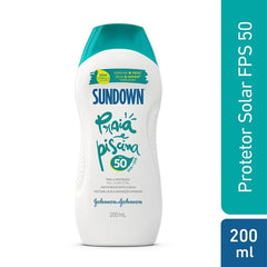 Protetor Solar Sundown Praia & Piscina  FPS 50 - 200 mL