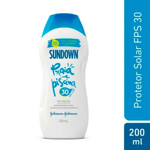 Protetor Solar Sundown Praia & Piscina  FPS 30 - 200 mL