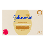 Sabonete em Barra Johnson's Baby  80 g - Óleo de Amendoas