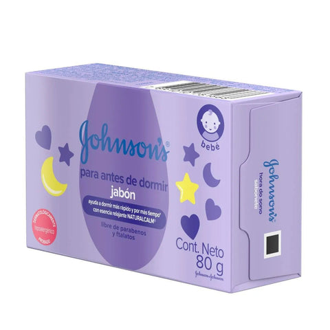 Sabonete em Barra Johnson's Baby  Hora do Sono - 80 g