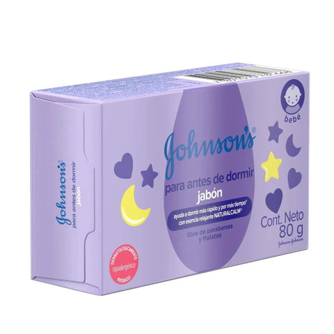 Sabonete em Barra Johnson's Baby  Hora do Sono - 80 g