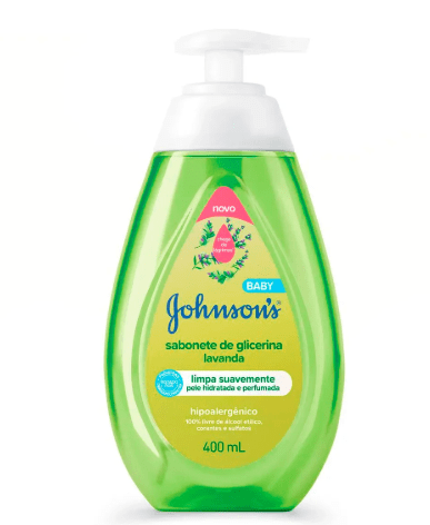 Sabonete Líquido J&J Baby Lava 400ml